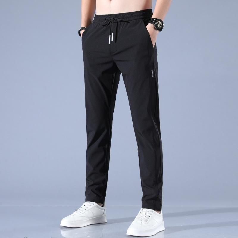 PREMIUM MEN'S HIGH STRETCH SKINNY LYCRA PANTS(Black & Gray) | Buy1 Get 1 Free