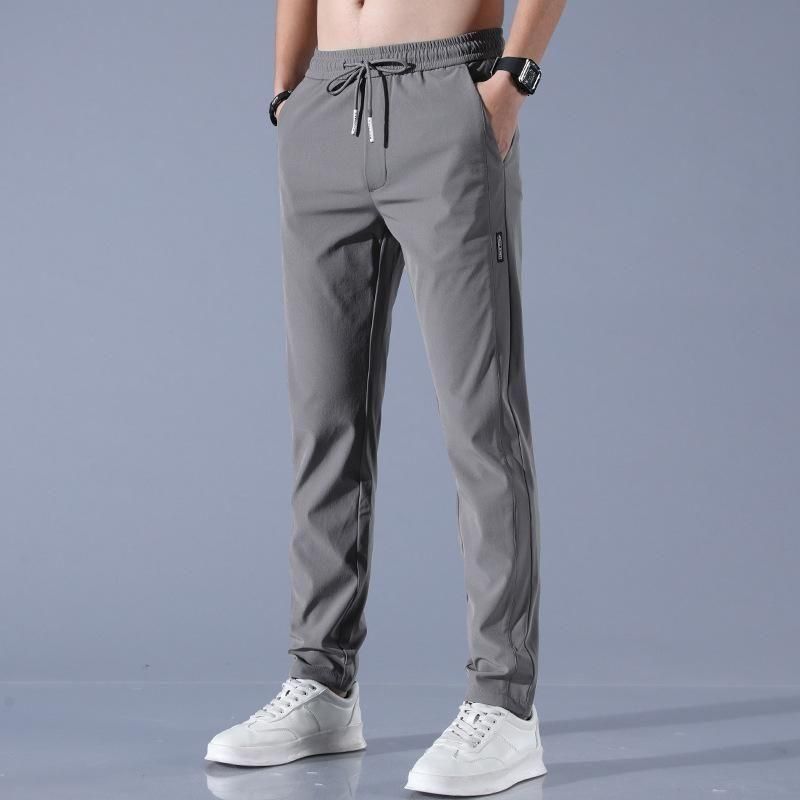PREMIUM MEN'S HIGH STRETCH SKINNY LYCRA PANTS(Black & Gray) | Buy1 Get 1 Free