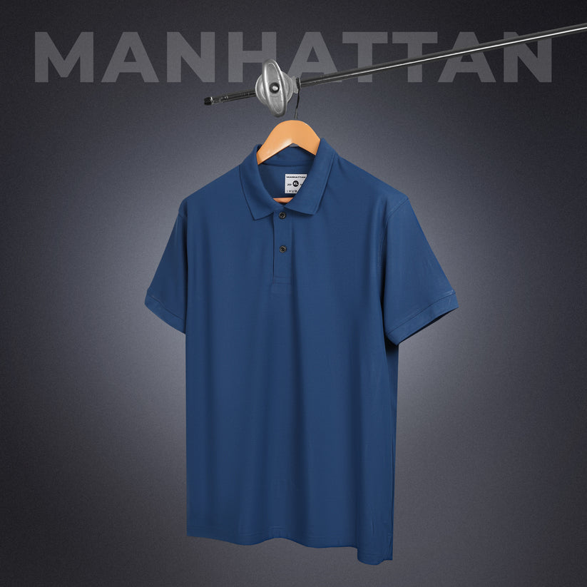 Plain POLO Cotton T-shirt Mens Combo | Pack of 4